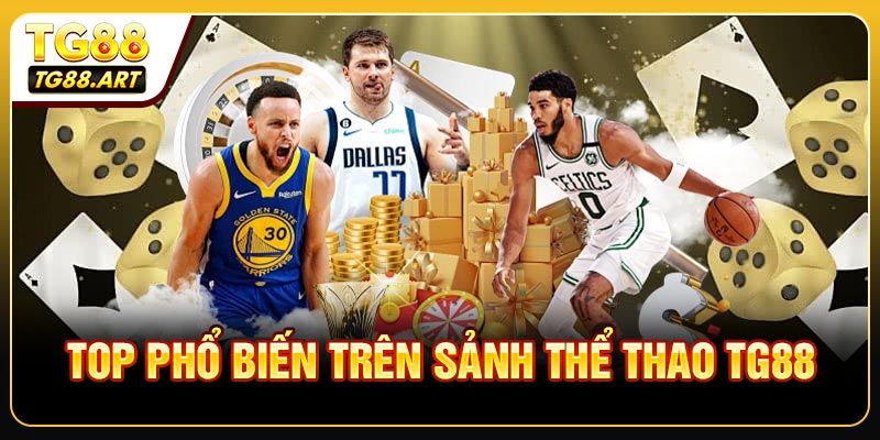 Một số hình thức cá cược phổ biến trên sảnh thể thao TG88