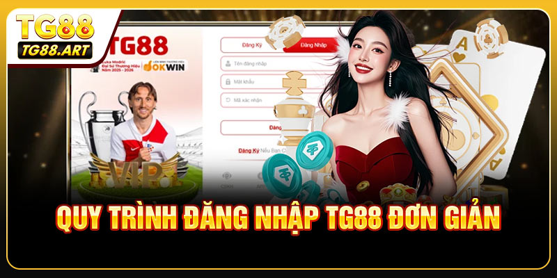 Quy trình đăng nhập TG88 đơn giản cho người mới
